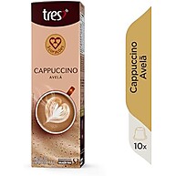 Cappuccino Avelã 3 Corações: Sabor Irresistível (10 Cápsulas) - imagem 1