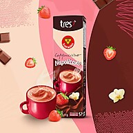 Cappuccino Napolitano 3 Corações: 10 Cápsulas Sabor Único - imagem 3