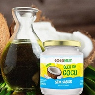 Kit c/ 4und Óleo de Coco Sem Sabor Coconut QUALICOCO 200ml - imagem 2