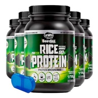 Rice Protein Proteína de Arroz Unilife 1kg Sabor Natural 5un + Porta Cápsulas - imagem 2