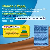 Complemento Alimentar Sustagen Kids Sabor Baunilha - Kit Lata 2x380g - imagem 4