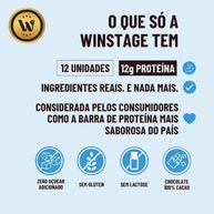 Barra de Proteína Sabor Chocolate Com Avelã 12x54g WinStage - imagem 1