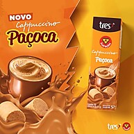 Cappuccino Paçoca 3 Corações: Sabor Único 10 Cápsulas - imagem 4