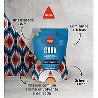 Café Delta Q Cuba Torrado Moído 250g: Sabor Autêntico - imagem 5