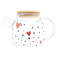 Chaleira de Vidro Wolff Heart: Charme e Sabor ☕ - imagem 2