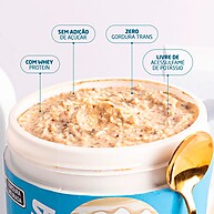 Pasta de Amendoim Whey 600g Nutrata: Energia e Sabor! - imagem 2