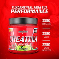 Creatina Hardcore Integralmédica 350g – Mais Força e Sabor - imagem 2