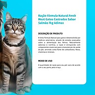 Ração Gatos Castrados Salmão 7kg: Saúde e Sabor! - imagem 2