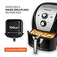 Air Fryer Mondial AFN-80-BI: Sua Saúde e Sabor! - imagem 2