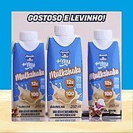 Shake Proteico Baunilha +Mu: Energia e Sabor (Pack 12) - imagem 2