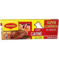 Maggi Caldo Carne: Sabor Intenso em Tabletes 152g - imagem 3