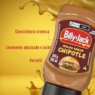 BILLY & JACK Molho Sabor Chipotle Billy & Jack 200 Gramas - imagem 3