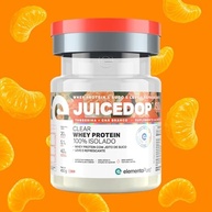 Suplemento Em Pó Juicedop Clear Whey Protein Proteína Isolada Sabor Tangerina Com Chá Branco 450g elementoPuro - imagem 1