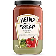Molho Tomate Heinz Rústico com Oliva - Sabor Inconfundível 320g - imagem 4
