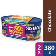 Complemento Alimentar Sustagen Kids Sabor Baunilha - Kit Lata 2x380g - imagem 1