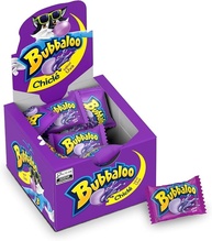 Chiclete Bubbaloo Sabor Uva Display Com 60 Unidades - imagem 1