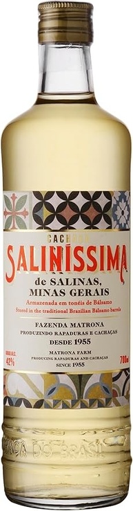 Cachaça Saliníssima 12 x 670 ml Saliníssima Sabor 670ml - imagem 1