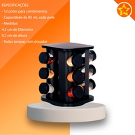 Porta Condimentos Belakaza: Organize e Saboreie! - imagem 2