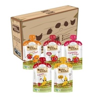 Natuzinho, Papinha Orgânica para Bebê, Kit com 5 Sabores (1 unidade de cada), Sem Açúcar, Aditivos ou Conservantes, Ideal para Introdução Alimentar, 99g cada - imagem 2
