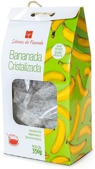 Bananada Cristalizada Sabores da Fazenda, Doce de Banana, 350g - imagem 3
