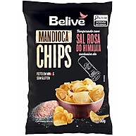 Chips Mandioca Belive Sal Rosa 50g: Crocante e Saboroso - imagem 2