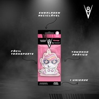 V8 Perfumador de Ambientes para Carro em Sachê - Aroma Morango Rosa - imagem 5