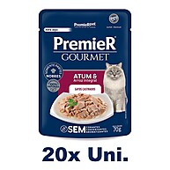 Sachê PremieR Gourmet Gatos Castrados Atum 70g – 20 Uni. - imagem 1