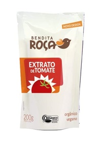 Extrato de Tomate Orgânico Sachê Bendita Roça 200g - imagem 2