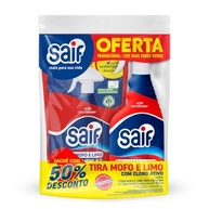 Combo Limpador Tira Mofo e Limo Saif com Cloro Ativo - 500ml Gatilho + Sachê - imagem 2