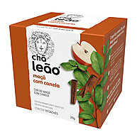 Chá Leão Maçã com Canela: Sabor Premium em 10 Sachês - imagem 2