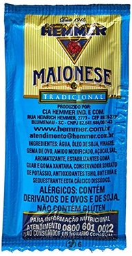 Maionese Hemmer com 190 Sachês de 7g - imagem 3