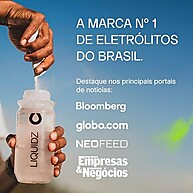 LIQUIDZ Morango Kiwi: Eletrólitos Sem Açúcar (14 Sachês) - imagem 2