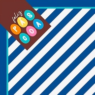 Saco Express Azul: Embale Ovos de Páscoa com Estilo! - imagem 1