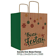 Sacola de Natal Ecológica: 30 Unidades! - imagem 1