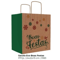 Sacola de Natal Ecológica: 50 Unidades! - imagem 1