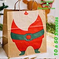 Sacola de Natal Papai Noel: Eco e Elegante! - imagem 1