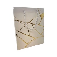 Sacola de Presente Marmorizada: Elegância Rizzo - imagem 1