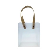 Sacola Fosca Transparente com Alça: Elegância e Praticidade - imagem 1