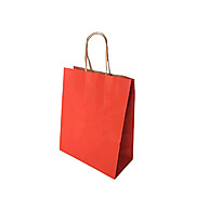 Sacola Kraft Laranja: Ideal para Lembrancinhas! - imagem 1