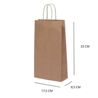 Sacola Kraft Personalizada: 10 a 50 Unidades - imagem 1
