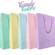 Sacolas Candy Colors: Kit 50 Lembrancinhas! - imagem 1