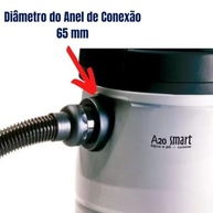 Kit 6 Sacos para Aspirador de Pó - Compatível com Electrolux, Wap ST20, GT, A20 Smart, GT2000, GT3000 (Antes de 2010) - imagem 5