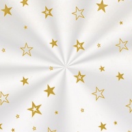 Sacos Decorados Estrela Ouro: Elegância em 100 Unidades - imagem 1