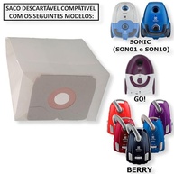 Sacos Refil para Aspirador Electrolux Berry Go! Sonic - 3 Unidades em Papel Descartável de Alta Qualidade - imagem 4
