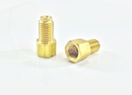 Adaptador Linha Freio Métrica 3/16" - SAE 3/8-24 para Métrica 10mm (2 Unidades) - imagem 1