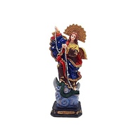 Estátua de Nossa Senhora do Apocalipse em Resina - 20 cm | Decoração Sagrada com Detalhes Finos - imagem 3