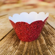 Saia Cupcake Glitter Pink: Kit com 12 Unidades - imagem 1
