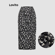 Saia Floral Lovito: Elegância e Conforto! - imagem 1