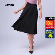 Saia Midi Lovito: Conforto e Estilo! - imagem 1