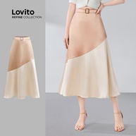 Saias Elegantes Lovito: Brilho e Estilo! - imagem 1